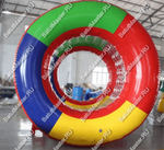 Аттракцион Водный роллер "Ватрушка" ПВХ, размер 2*1,8*1,8 м