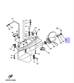 Гайка винта Yamaha 9017118M04