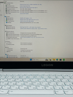 Ноутбук Lenovo Legion 5-15ITH6H 15.6"/Intel i5-11400H/RAM 16GB/SSD 512GB/nVidia GeForce RTX 3060 6 GB/1920х1080/IPS 165Hz/Windows 11/Подсветка кл-ры: LED/Белый. Состояние: B1