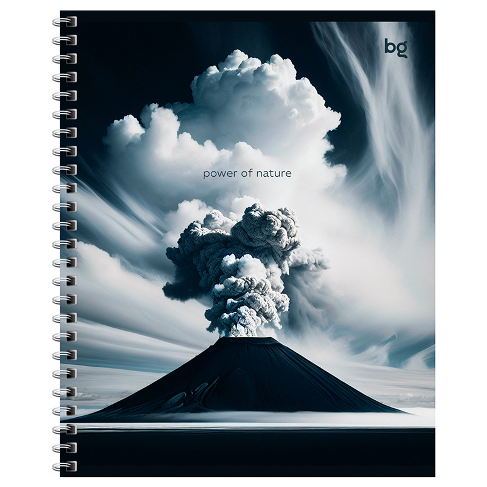 Тетрадь общая BG "Сила природы", А5, 48 листов в клетку, на спирали