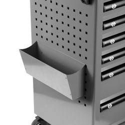 KING TONY (87G38-7B-G) Тележка инструментальная, 7 выдвижных ящиков, "PROFESSIONAL", серая