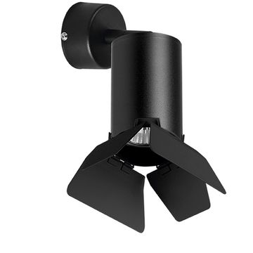 Накладной точечный светильник RB437437 черный Rullo Lightstar