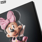 Картина Мини Маус / Minnie Mouse в Gucci, Уолт Дисней, холст с печатью на подрамнике, интерьерная, Постер Плакат