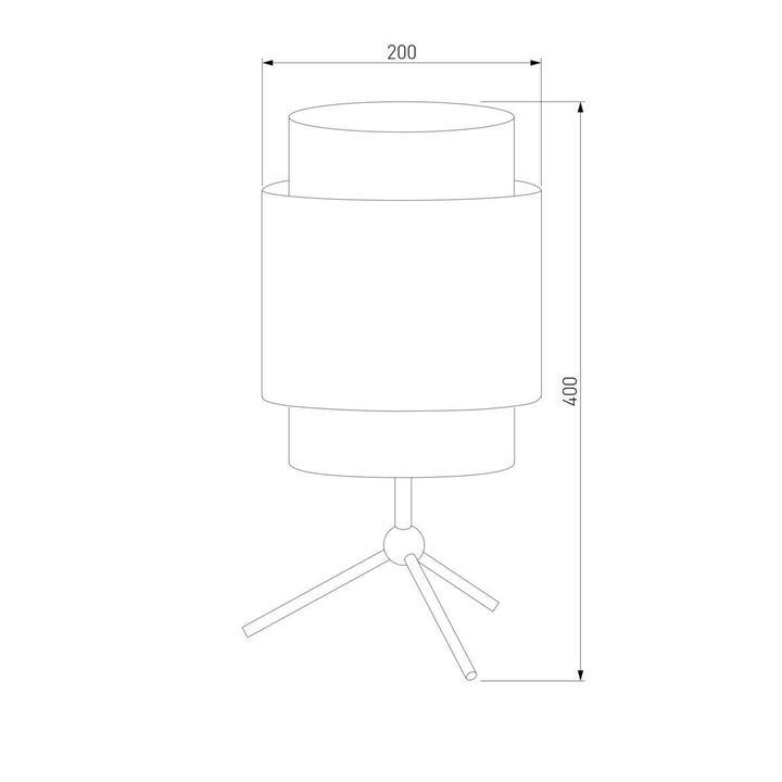 Настольная лампа TK Lighting 5567 Boho Black