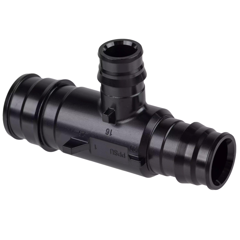 Тройник Usystems редукционный PPSU для труб PE-Xa 20-25-20