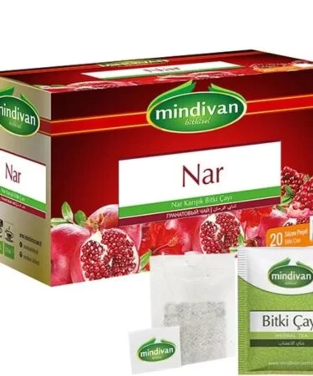 Чай гранатовый, Mindivan, 20пак