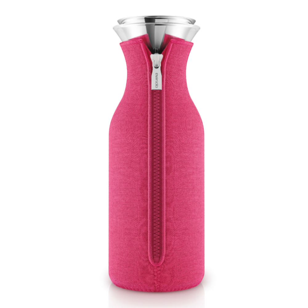Графин Fridge в неопреновом чехле, 1 л, розовый
