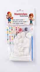 Gips fiqurlar. Masterclass world of colors 15