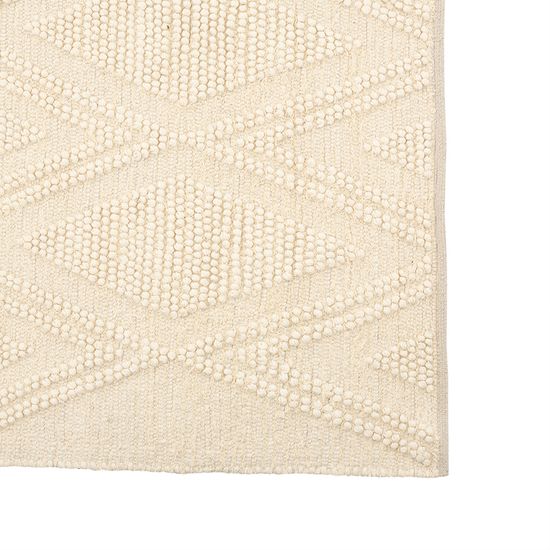 Ковер из шерсти и переработанного хлопка shillong из коллекции ethnic, 160х230см