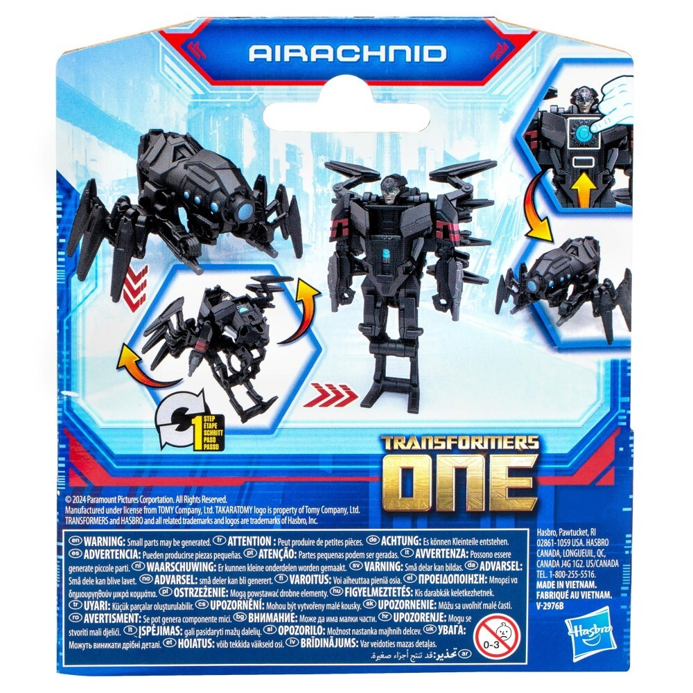 Hasbro Transformers One - Airachnid 1-cog changer figure F9385 / артикул   F9202 F9385  / GTIN 5010996194794