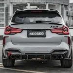 Карбоновый диффузор заднего бампера для BMW X3M F97 Рестайлинг 2022+ БМВ