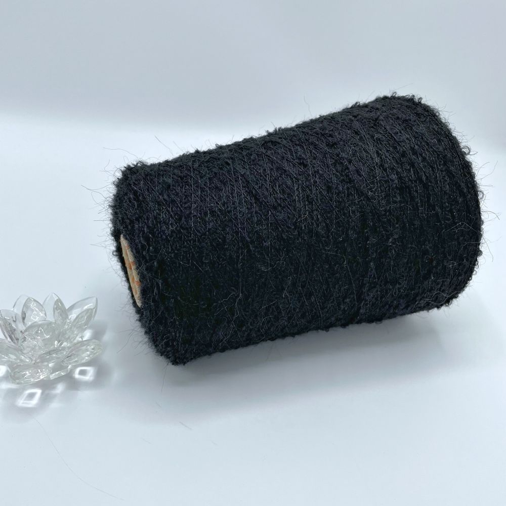 Бобинная пряжа для вязания (300 гр) Букле Фламме Lagopolane 30% кид мохер 30% нейлон 40% полиакрил