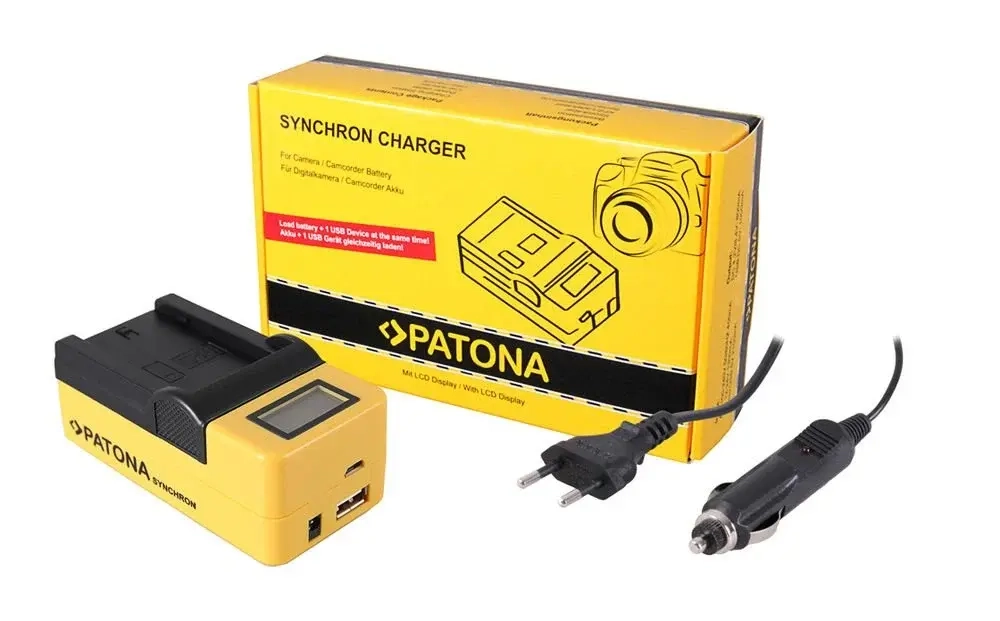 Зарядное устройство Patona Synchron USB для аккумулятора NP-FZ100