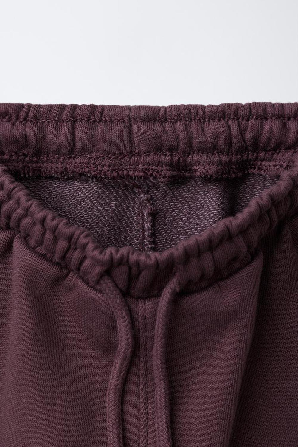 ZARA БРЮКИ-ДЖОГГЕРЫ, БУРГУНДИ