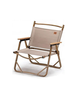 Кресло туристическое Naturehike MW02, складное, бежевое, до 120 кг