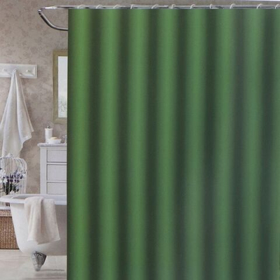 Штора для ванн 180х180 см, ПЭ, Ромбики, зел, STSC1011