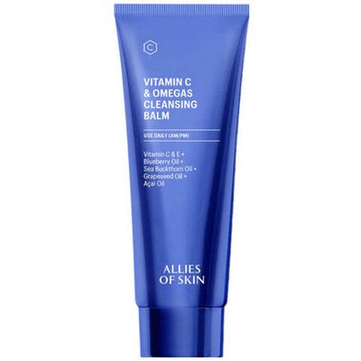Гидрофильный бальзам с комплексом витаминов Allies of Skin Vitamin C & Omegas Cleansing Balm 100 мл
