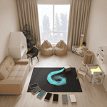 Книги и… Готовый кабинет психолога «Сириус» ✨ Потому что самые важные разговоры начинаются не со слов — а с того, где можно сесть, прижаться к подушке и потрогать светящуюся звезду