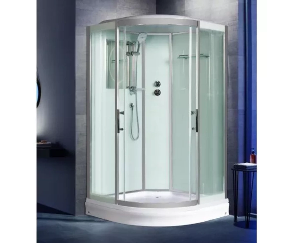 Душевая кабина WeltWasser (ВельтВассер) Emmer 12015-2, с низким поддоном, 120x120x217