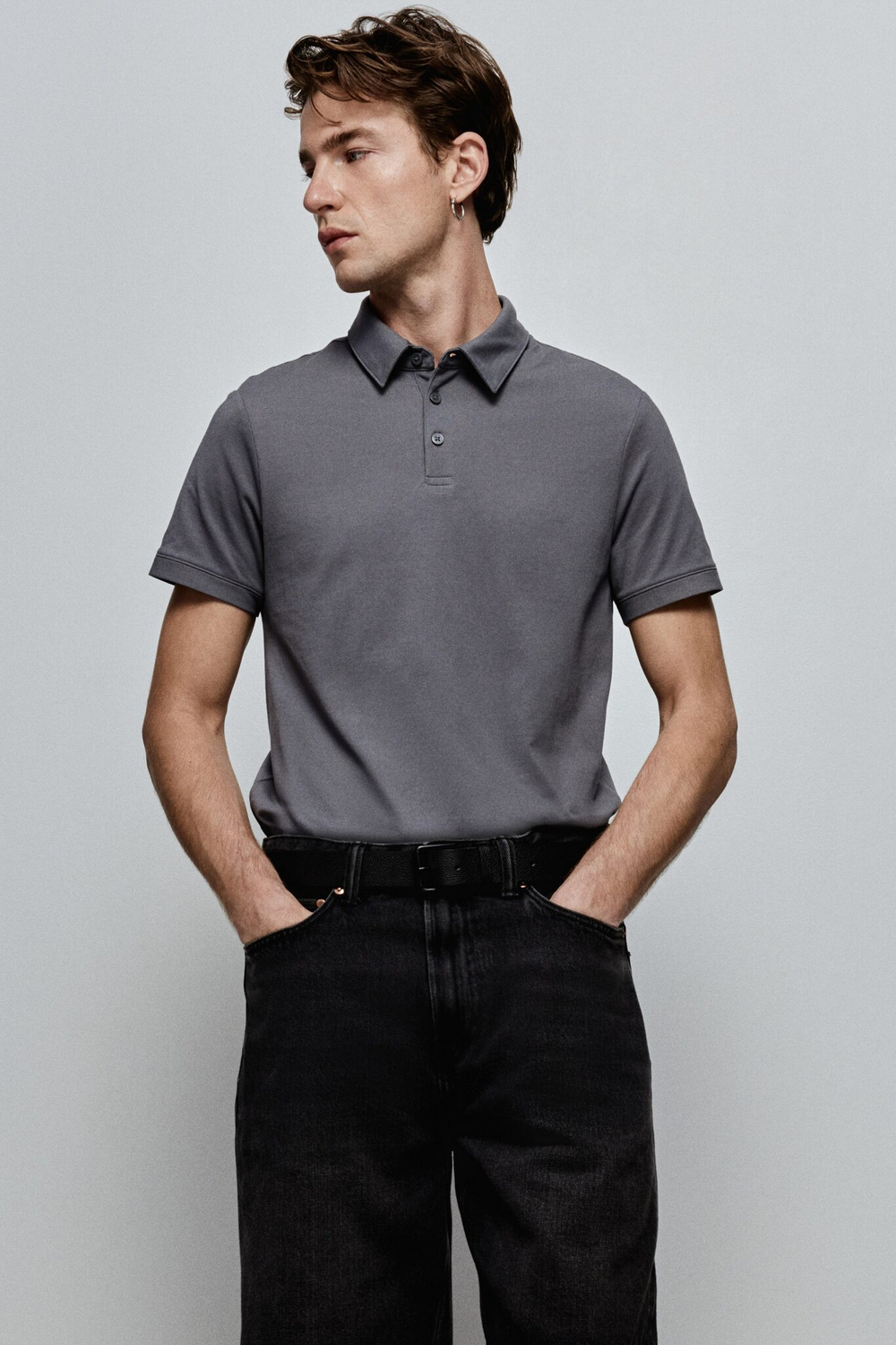 Рубашка поло coolmax® slim fit