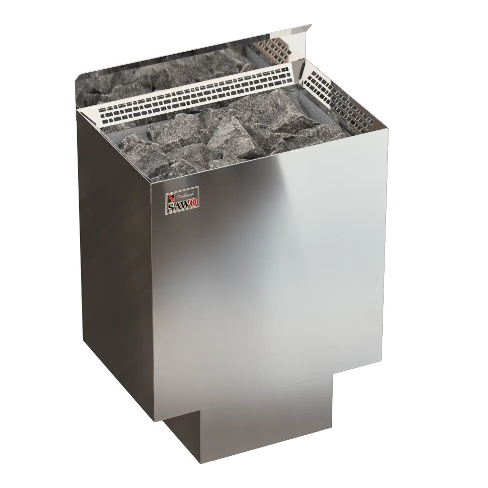 Электрическая печь SAWO NORDEX NRN-80Ni2-Z-C (8,0 кВт, внутри оцинковка, снаружи нержавейка, выносной пульт (встроенный блок мощности, пульт покупается отдельно)