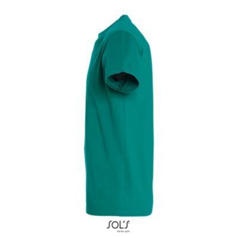 Футболка Imperial мужская 100% хлопок Тёмно-зелёный  L