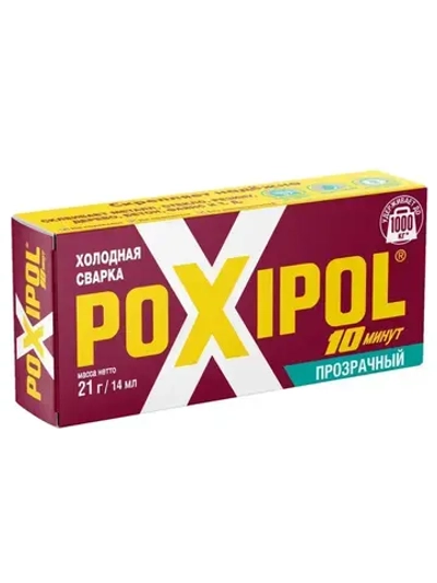 Поксипол холодная сварка 14 мл. Проз.(Красный) 00267