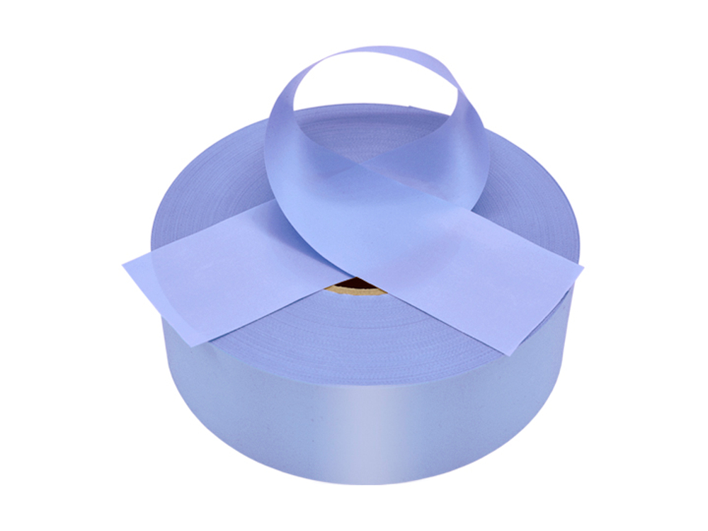 Лента плиссированная для наградных розеток. 070 незабудковая