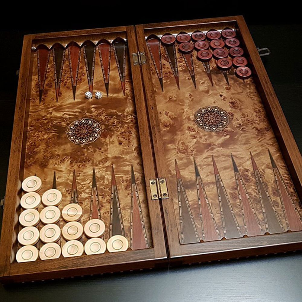 Нарды подарочные "Средиземноморские" (2162-MA)