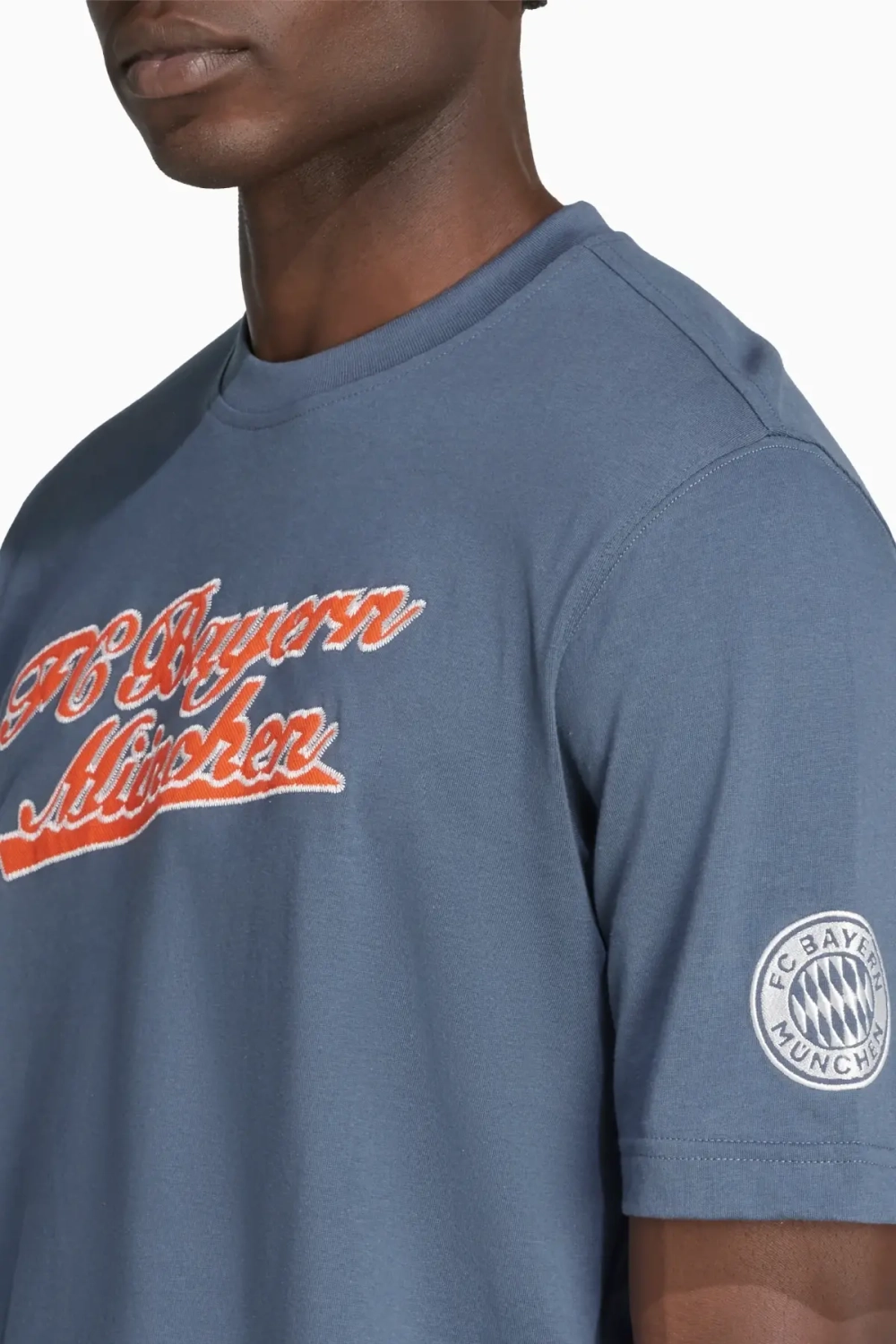 Футболка adidas FC Bayern 25/26 US Pack Tee - серый