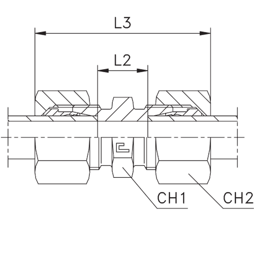 Соединение P DL08 M14х1.5 (в сборе)