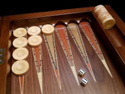 Нарды подарочные "Азия" орех антик (2208.WALR) 3