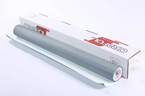 Пленка самоклеящаяся Oracal 8500 F 076 1*50 м серая телеком транслюцентная