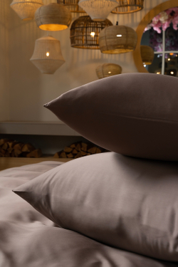 Наволочки 2шт 50x70 German Grass Havana Brown Brilliant коричневые