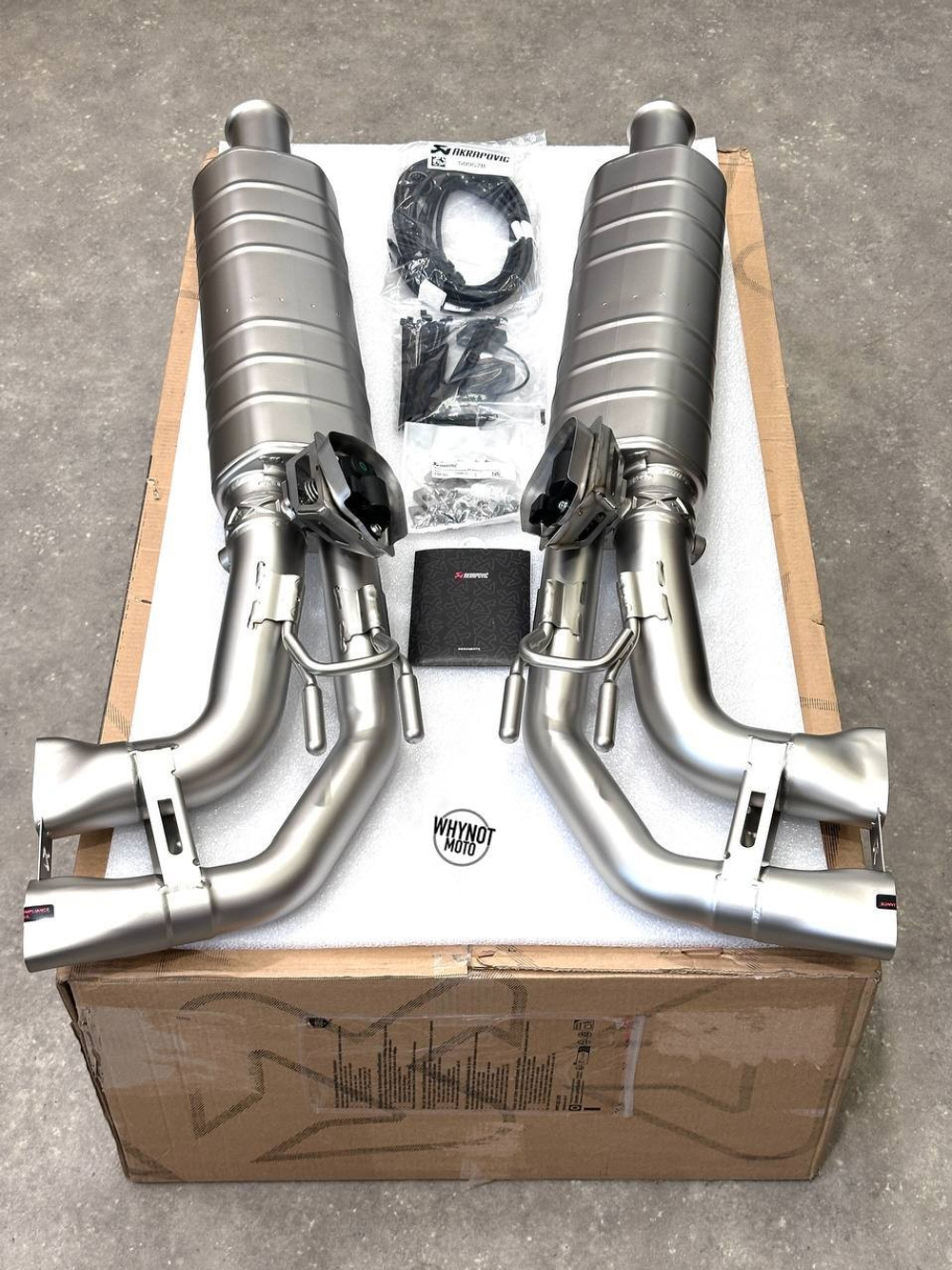 Akrapovic Выхлопная система Slip-On Line (Titanium) Mercedes-AMG G63 (W465) (2025 - ) (без насадок) S-ME/T/13H