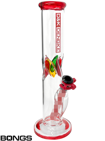 Бонг D&K Rasta Tube Ice 30 СМ