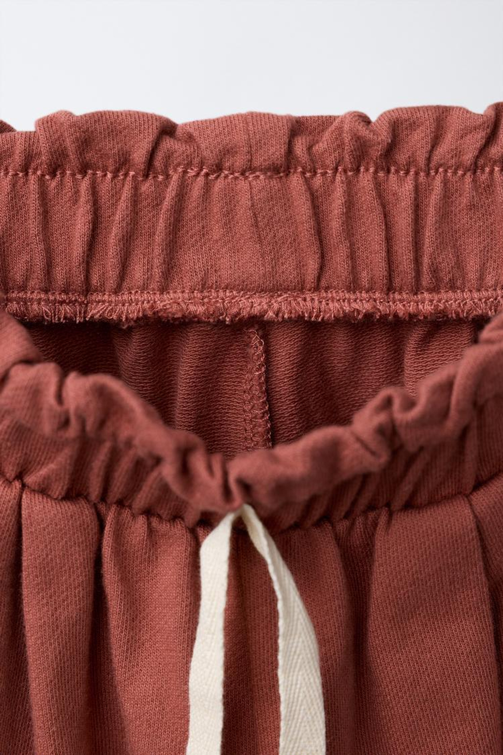 ZARA БРЮКИ BAGGY, ТАБАЧНЫЙ