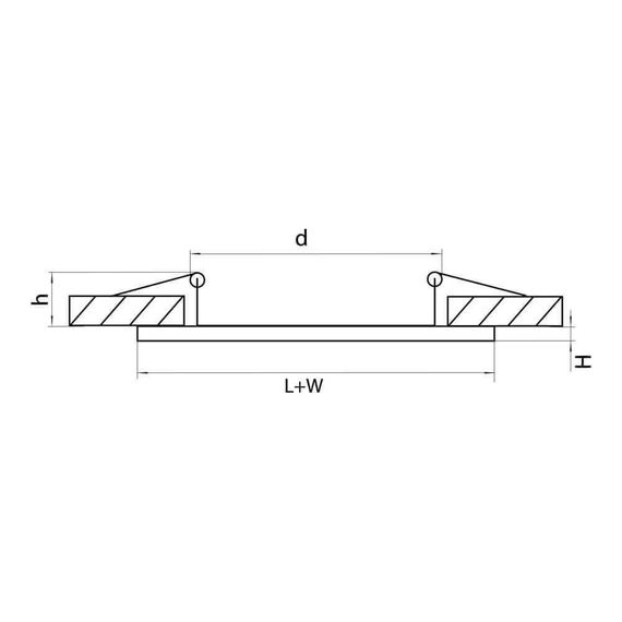 Рамка Lightstar Domino Round 214657