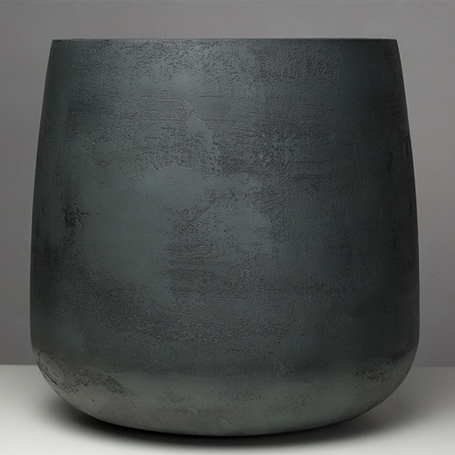 Кашпо Concretika Cone D24 H26 Ocean Green