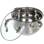 Кастрюля из нержавеющей стали BARBARA 2,7л, индукция, DH08-18