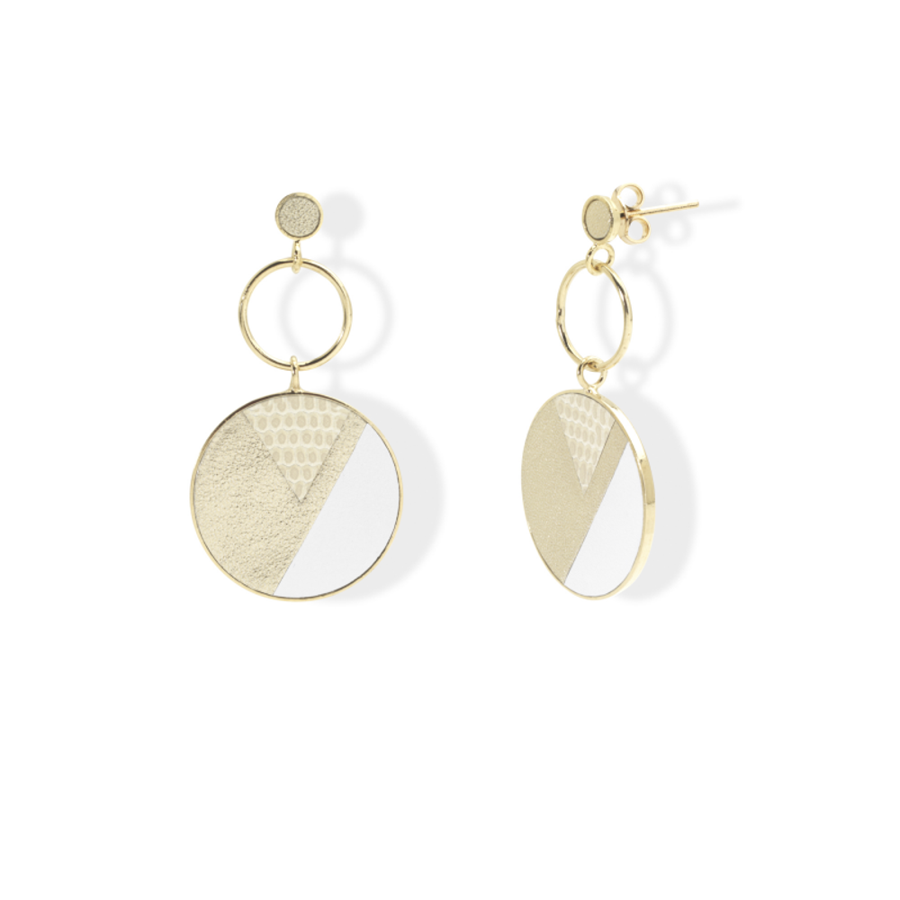 Серьги VERA Flowersforzoe One Size Серый