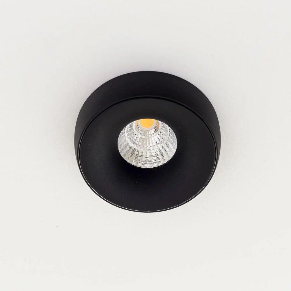 Citilux Гамма CLD004W4 Встраиваемый светильник с диммером Чёрный