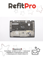 Верхняя панель с клавиатурой (топкейс) для ноутбука Lenovo X1 Carbon 3rd Gen раскладка - английская, с подсветкой, черная, с отпечатком пальца (00HN975), оригинал