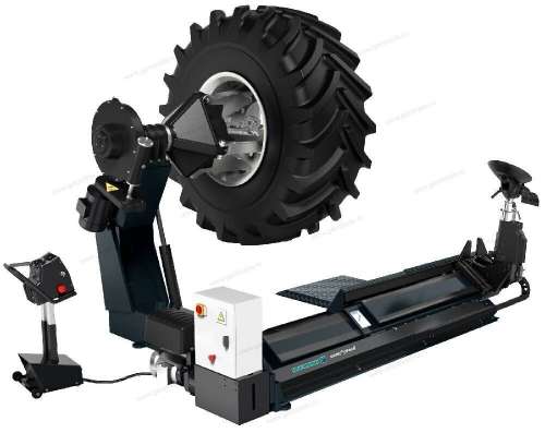 Шиномонтажный станок для колес грузовых автомобилей тракторов и спецтехники до 58 дюймов Monty 5800B Hofmann