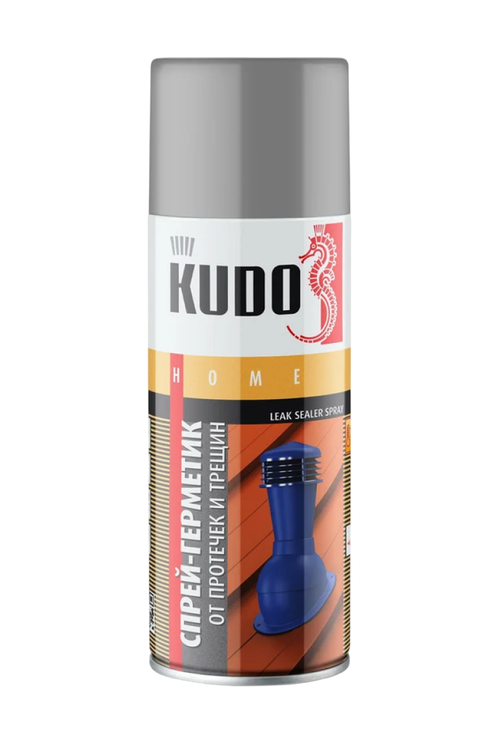 Герметик-спрей "KUDO" серый 520мл