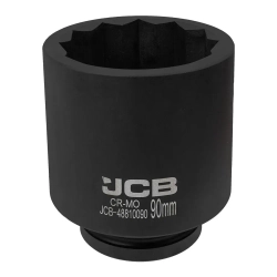 Головка ударная глубокая 1'', 90мм (12гр.) JCB JCB-48810090
