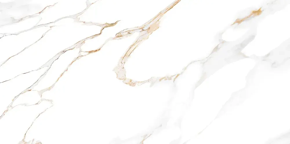 Настенная плитка ALMA Ceramica TWU09DBL004 Dublin 50x24.9 белая глянцевая под камень