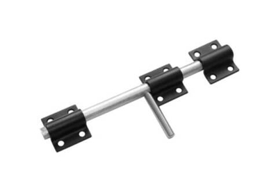 Засов универсальный ЗУ - 300 черный (Тонар-Домарт)