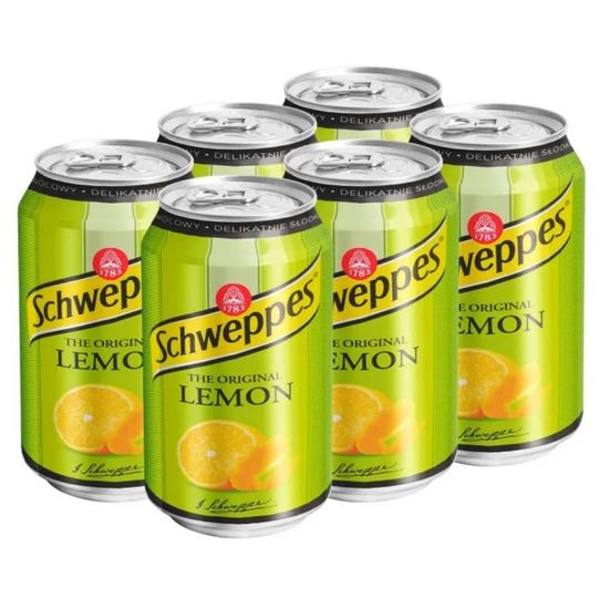 Газированный напиток Schweppes The Original Lemon со вкусом лимона, 330 мл (Польша)