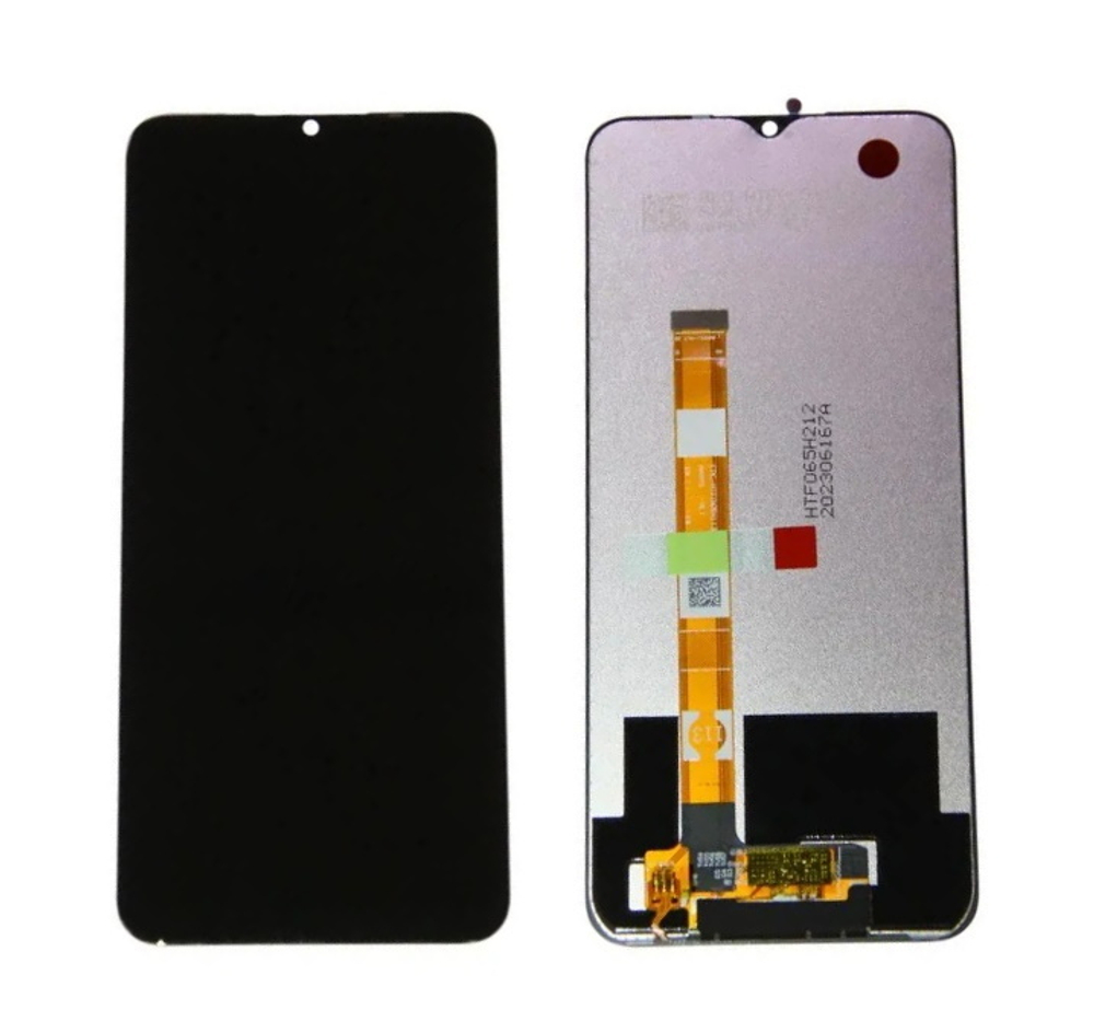 Дисплей для Realme C25/Oppo A16 с тачскрином Черный - OR
